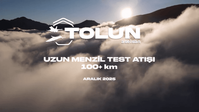 ASELSAN TOLUN Güdümlü Mühimmatı Gök Vatan’da Rekor Menzile Ulaştı