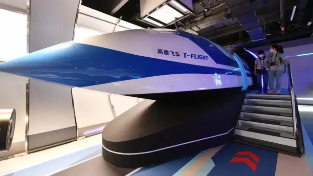 Çin den Saatte 965 Km Hıza Ulaşan Hızlı Tren